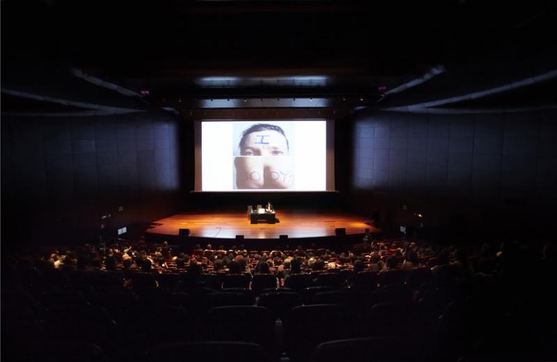 Beatriz Preciado. Somateca. Presentación del Programa de Prácticas Críticas, 12 de abril de 2012, Edificio Nouvel, Auditorio 400