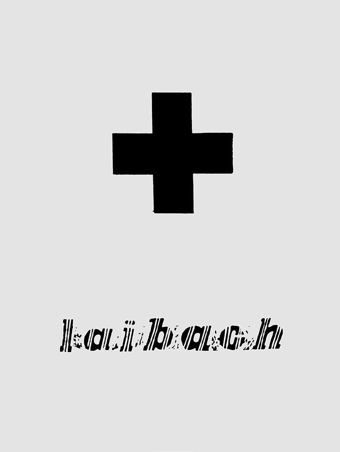 Laibach, Cruz negra, 1980 Laibach, Cruz negra, 1980