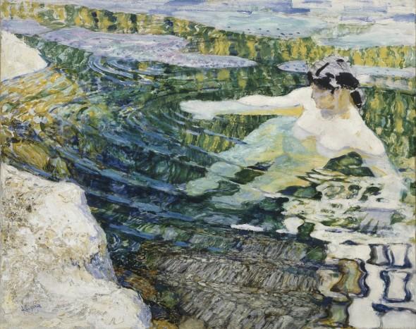 František Kupka. Water. 1906-9 © Adagp, Paris 2018 © Centre Pompidou, Paris. 