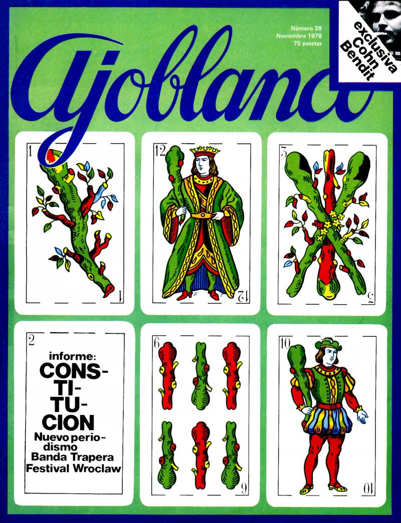 Reproducción del Informe Constitución en Ajoblanco, n.º39, 1978. Reproducción del Informe Constitución en Ajoblanco, n.º39, 1978.