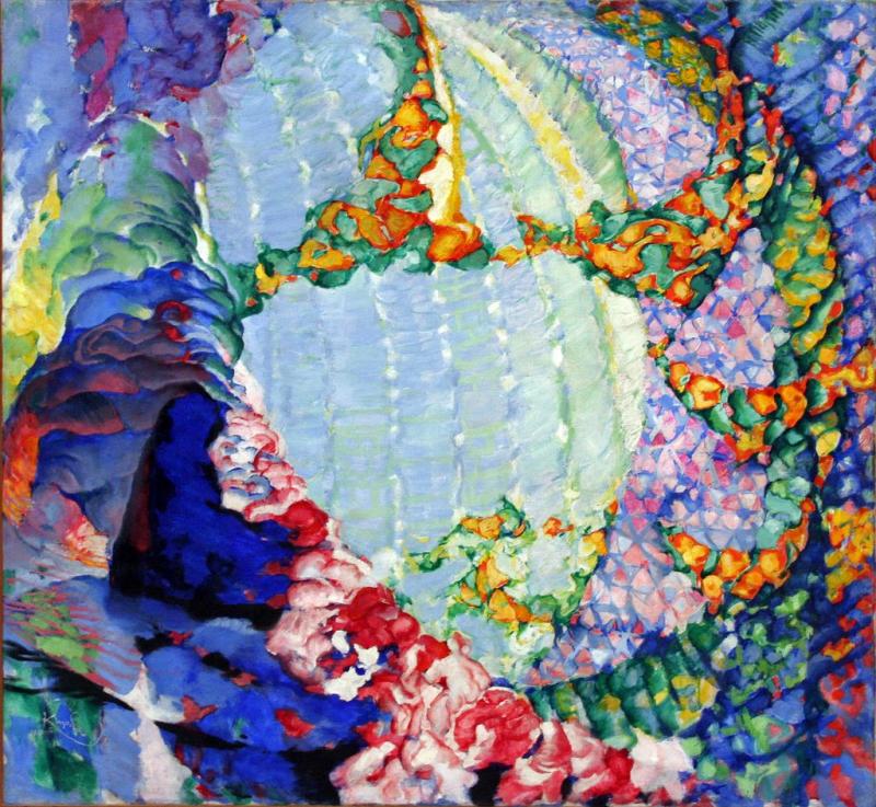 František Kupka. Primavera Cósmica. 1914. Národní Galerie, Praga. 