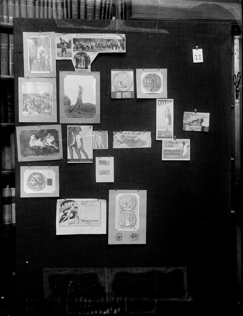 Aby Warburg. Detalle de uno de los paneles del Atlas Mnemosyne, 1925-1929. Aby Warburg. Detalle de uno de los paneles del Atlas Mnemosyne, 1925-1929.