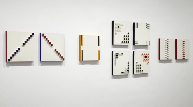 Vista de sala de la exposición. Lygia Pape. Espacio imantado, 2011 Vista de sala de la exposición. Lygia Pape. Espacio imantado, 2011