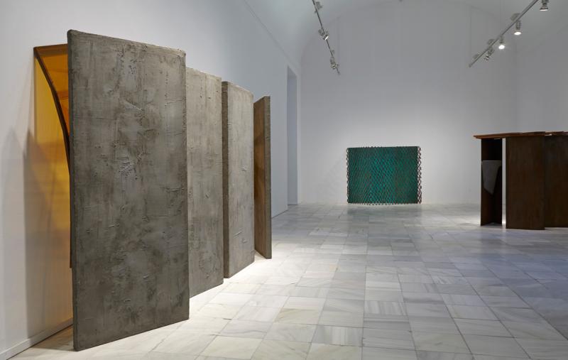 Vista de la exposición. Cristina Iglesias. Metonimia, 2013 Vista de la exposición. Cristina Iglesias. Metonimia, 2013