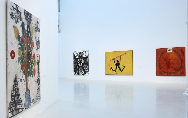 Exhibition view. Idea: Pintura Fuerza, 2013 Exhibition view. Idea: Pintura Fuerza, 2013