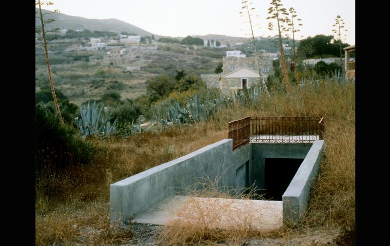 Metro-Net Subway EntranceKthma Canné, Hrousa, Syros, Greece, 1993