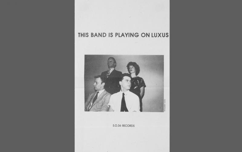 This Band is playing on Luxus,S.O. 36 Records, Berlin 1979 This Band is playing on Luxus,S.O. 36 Records, Berlin 1979