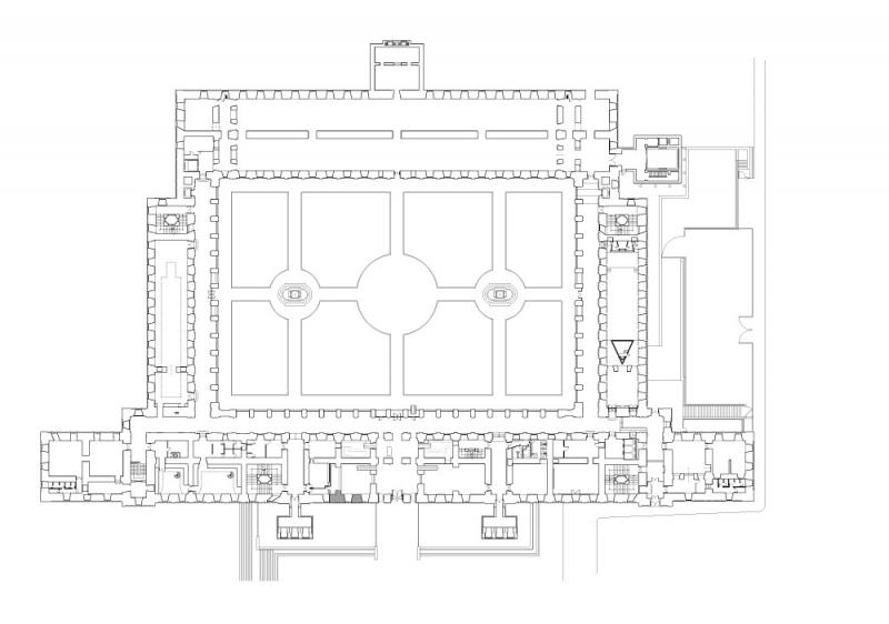 Planta 1 del edificio Sabatini. Museo Reina Sofía Planta 1 del edificio Sabatini. Museo Reina Sofía