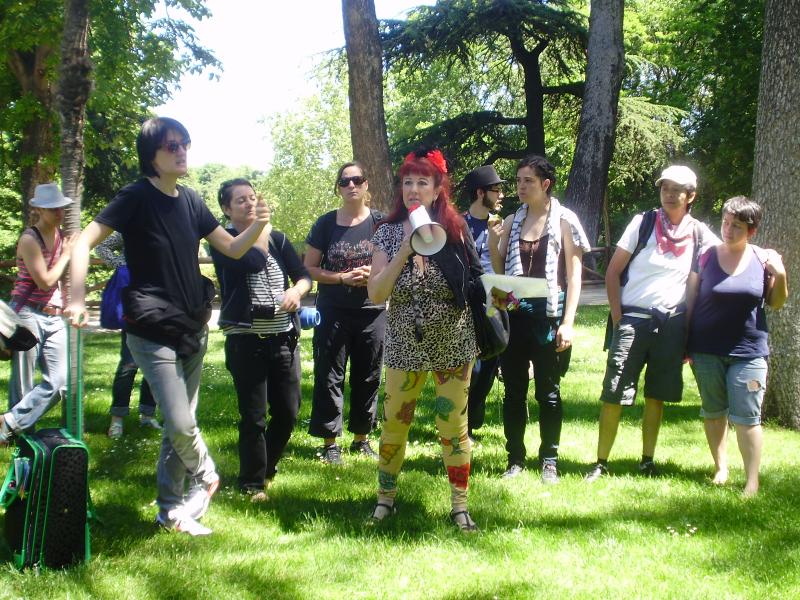 Annie Sprinkle y Beth Stephens. Taller Ecosexual , 2013 Annie Sprinkle y Beth Stephens. Taller Ecosexual , 2013
