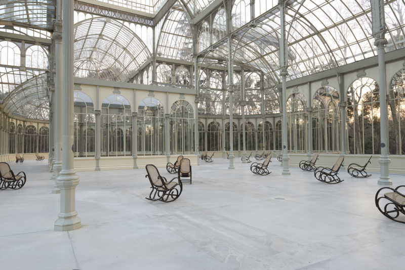 Dominique Gonzalez Foerster. Splendide Hotel, Palacio de Cristal, 2014 Dominique Gonzalez Foerster. Splendide Hotel, Palacio de Cristal, 2014