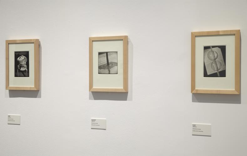Exhibition view. Wols: Cosmos and Street, 2014 Exhibition view. Wols: Cosmos and Street, 2014
