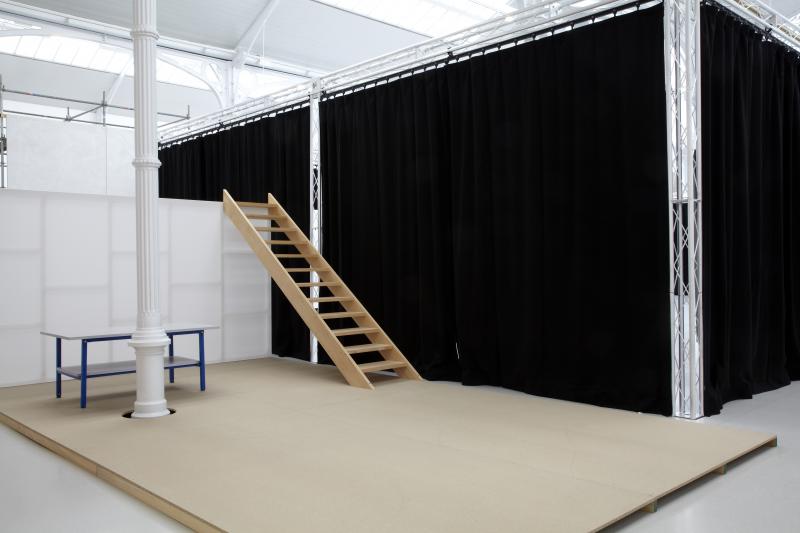 Exhibition view. Heimo Zobernig, 2012