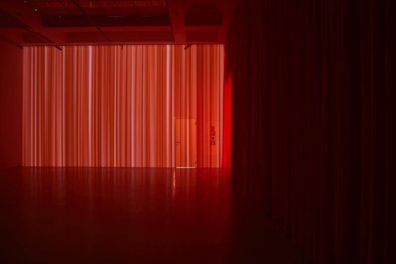 Vista de sala de la exposición. Heimo Zobernig, 2012 Vista de sala de la exposición. Heimo Zobernig, 2012