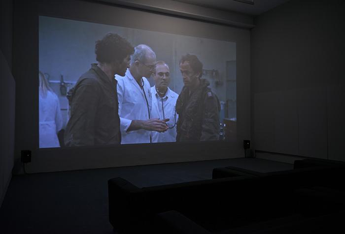 Exhibition view. The Biographies of Amos Gitai, 2014 Exhibition view. The Biographies of Amos Gitai, 2014