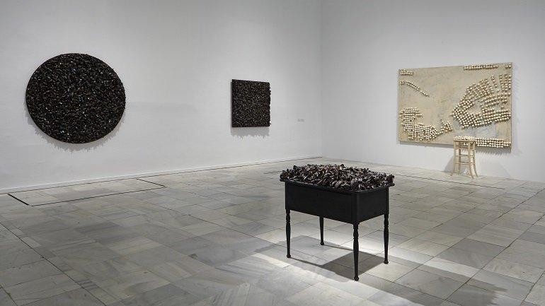 Vista de sala de la exposición. Marcel Broodthaers, 2016 Vista de sala de la exposición. Marcel Broodthaers, 2016