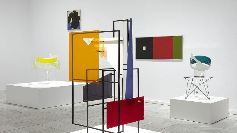 Vista de sala de la exposición Constant. Nueva Babilonia, 2015 Vista de sala de la exposición Constant. Nueva Babilonia, 2015