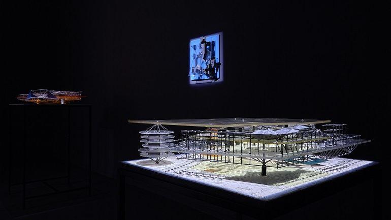 Vista de sala de la exposición Constant. Nueva Babilonia, 2015 Vista de sala de la exposición Constant. Nueva Babilonia, 2015