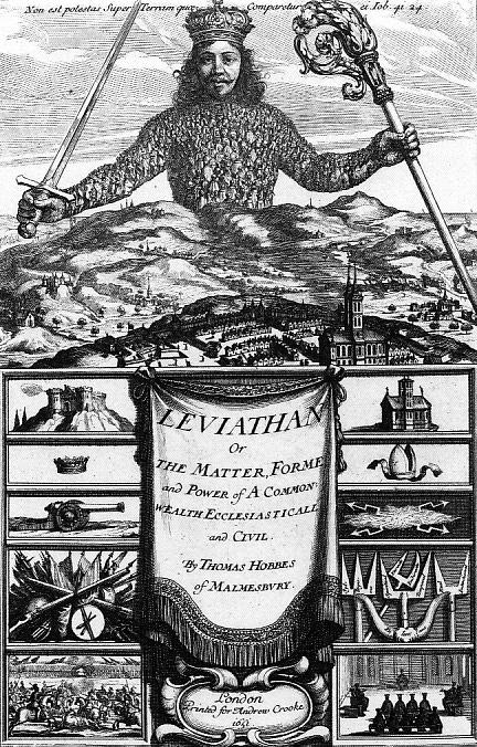 Thomas Hobbes. Leviatán, 1651