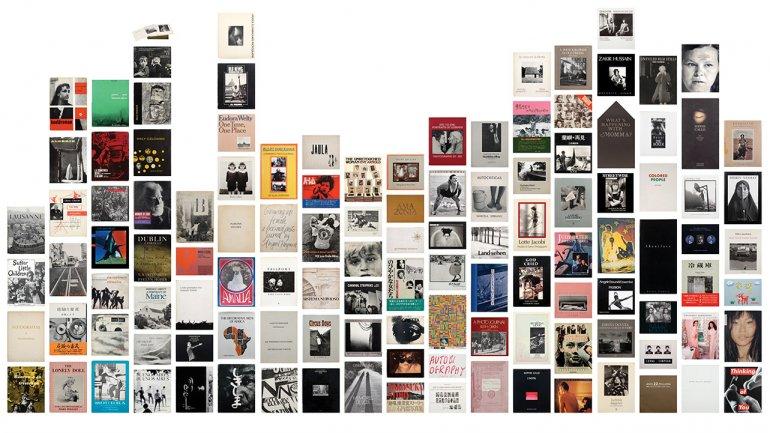 What They Saw: Historical Photobooks by Women, 1843–1999 (New York, 10x10 Photobooks, 2021), image cover. Graphic design: Ayumi Higuchi. Photograph: Jeff Gutterman What They Saw: Historical Photobooks by Women, 1843–1999 (New York, 10x10 Photobooks, 2021), image cover. Graphic design: Ayumi Higuchi. Photograph: Jeff Gutterman
