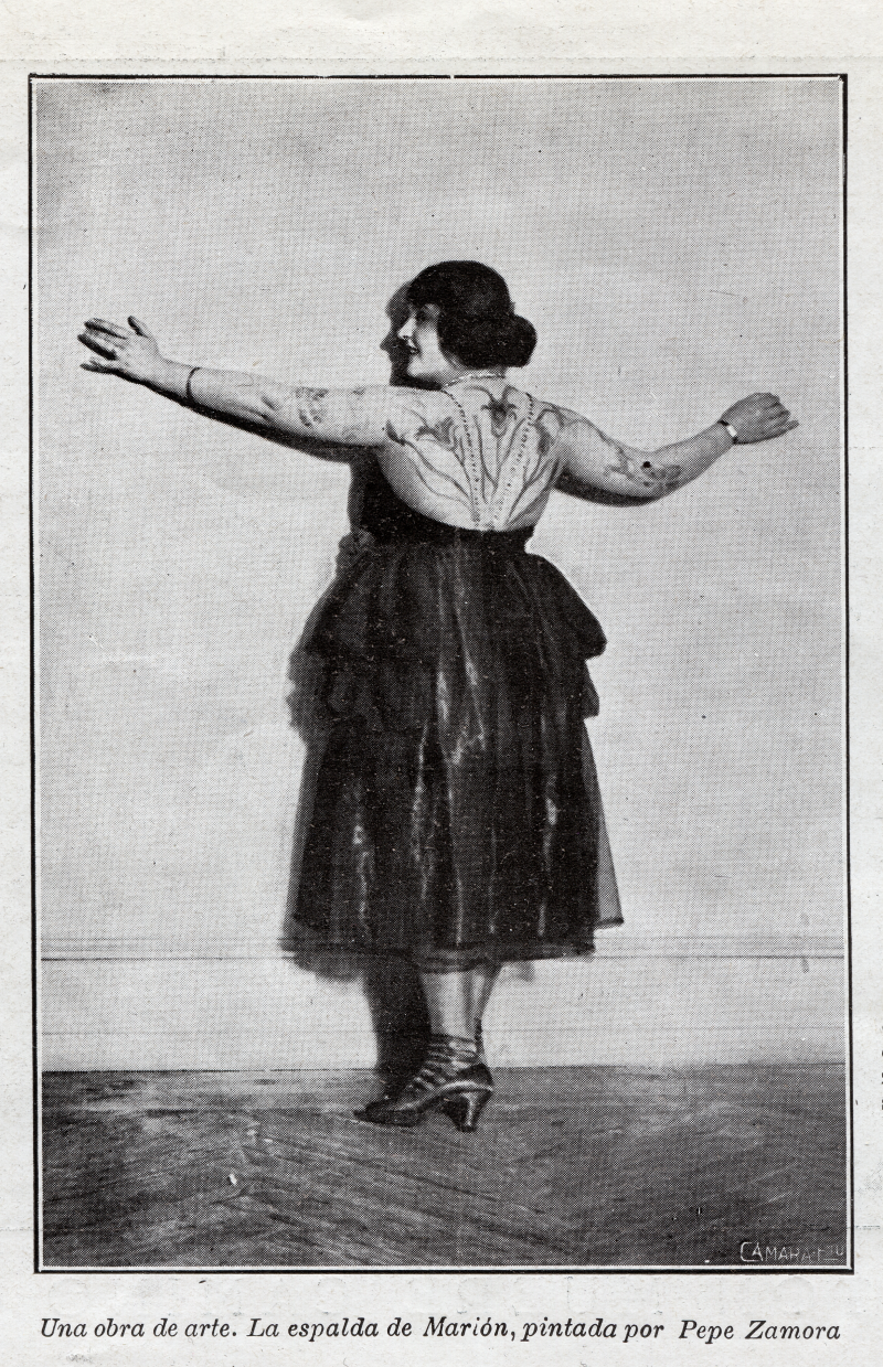 La fiesta del tatuaje, revista Nuevo mundo, 10 de febrero de 1922 La fiesta del tatuaje, revista Nuevo mundo, 10 de febrero de 1922