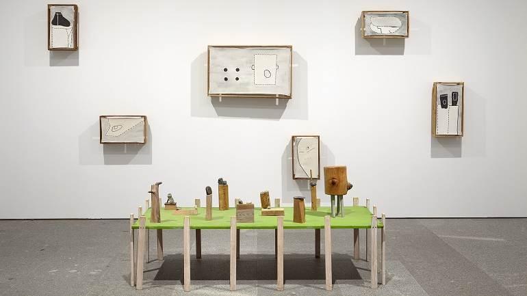 Exhibition view. Ree Morton. Be a Place, Place an Image, Imagine a Poem, 2015 Exhibition view. Ree Morton. Be a Place, Place an Image, Imagine a Poem, 2015