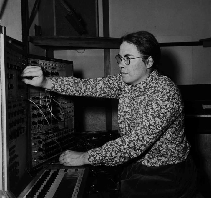 Pauline Oliveros. Photography courtesy of The Center for Contemporary Music Archives, Mills College at Northeastern University