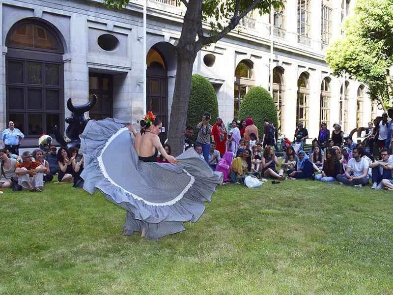 Picnic del barrio, Museo Reina Sofía, 2018. Fotografía: Ela Rabasco (Ela R que R)