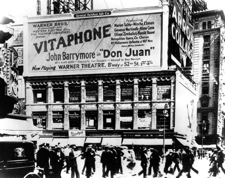 Estreno de Don Juan en 1926 en Nueva York