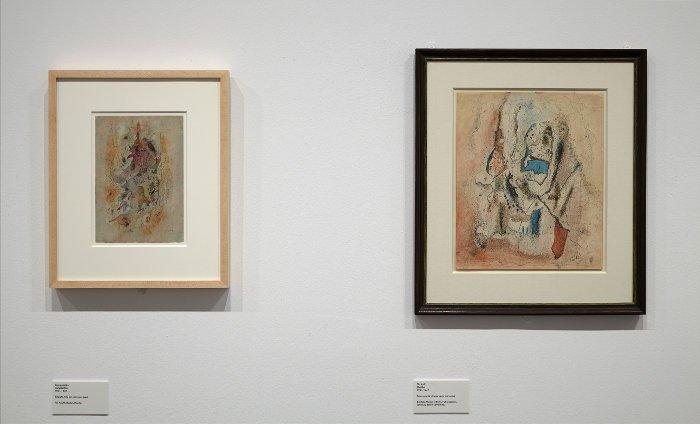 Exhibition view. Wols: Cosmos and Street, 2014 Exhibition view. Wols: Cosmos and Street, 2014